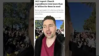 LDS Church Spent $1,000,000,000+ towards Humanitarian Aid! (SPREAD THE NEWS)