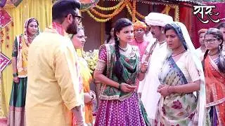 Saru Serial Today Episode  - Chandru And Saru Stand In Gauri Support  During Haldi Function