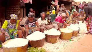 Oja-Oba Main Market in African Biggest City of Ibadan Nigeria