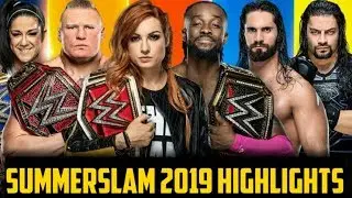 WWE Summerslam 2019 Complete Highlights | Prediction Video On Results At Summerslam 2019