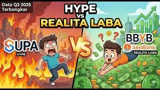 JANGAN ASAL BELI! Bongkar Valuasi IPO SUPA (Superbank) vs Realita Laba! Cuma 1/6 SeaBank & BBYB?