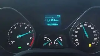 0-100 kph / 0-62 mph | Ford Focus mk3 1.6 TI-VCT 105HP | (no music)