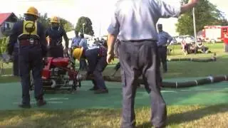 1. tekmovanje v spajanju sesalnega voda za pokal Čušperk; 07.07.2012