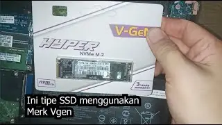 Tutorial Memasang SSD Vgen Hyper Nvme M.2 Pada Notebook HP 14S CF2031TX