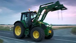 Frontlader der Serien M und R (beim 6M)  | John Deere DE