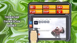 34 Services in One Device | THINKCAR THINKSCAN 689BT Automotive Diagnostic Tool - FULL REVIEW