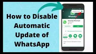 How to Disable WhatsApp Auto Update