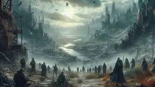 Suno AI - Dystopian Echoes (Suno AI generated ElectroGoth / Industrial Gothic song)