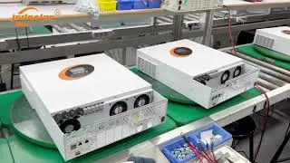 JSDSOLAR J11000H 11KW hybrid solar inverter production