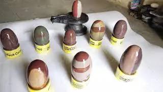 Narmadeshwar Shivling / 6 Inch / Home Pooja Shivling / Narmada Lingam +918120098525