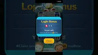 Daily Log In Bonus - May 6 2023 - Line Disney Tsum Tsum