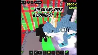Kid crying over a brain rot 😂😂