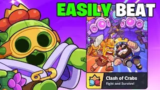 How To EASILY BEAT New Clash Of Crabs Mode!