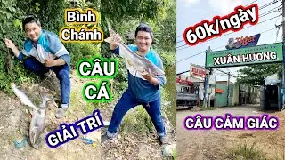 CÂU CÁ  #21 - Hồ Câu Cá Giải Trí Xuân Hương, Bình Chánh , thích hợp cho anh em mới tập câu máy.