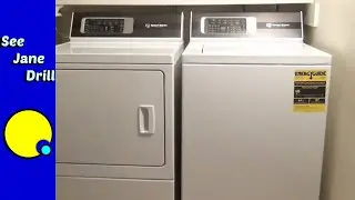 2019 Speed Queen TR7 Washer and Dryer