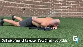 Self Myofascial Release - Pec/Chest (Exercise Demo)