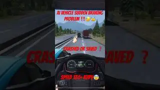 AI VEHICLE SUDDEN BRAKING PROBLEM ‼️❌😱IN TRUCKERS EUROPE 3 | SK GAMER OG