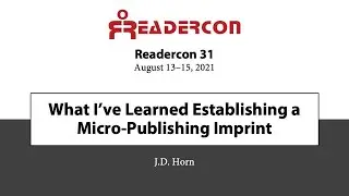 Readercon 31- 
