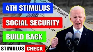Stimulus Check Update -  BIDEN DEMANDS STIMULUS! NEW Social Security Increase + Build Back Better