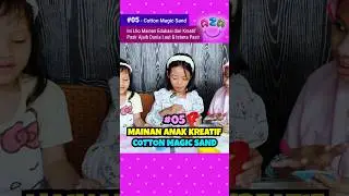 #05 Review of the Magic Sand Toy Sea World and Sandcastle, Cotton Magic Sand from Acosta #Shorts