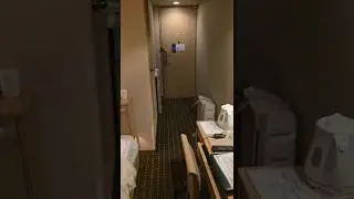 Номер в японском бизнес-отеле #япония #путешествия