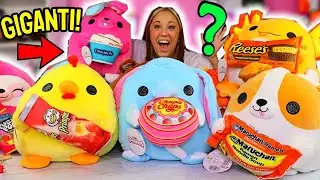 Apro SQUISHY PELUCHE più GIGANTI del MONDO! tema CIBO! SUPER RARI