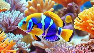 The Best 4K Aquarium - Dive Into The Mesmerizing Underwater Realm, Sea Jellyfish, Coral Reefs . #9