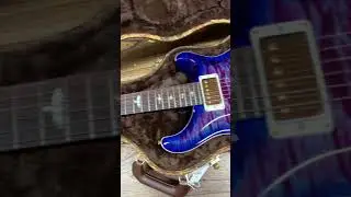 PRS Wood Library Hollowbody I Piezo Brazilian Rosewood Fretboard Violet Blue Burst