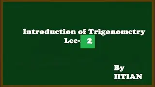 Class X | Math| CBSE| NTSE| Trigonometry lecture 2|Eduwheel India