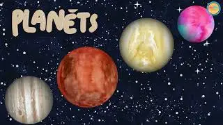 Exploring Space for Kids 🚀 Learn Earth, Sun, Moon & Stars | Preschool Science