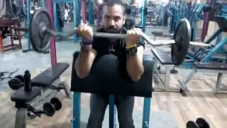 Bicep Preacher Curl Excercise  (M Haris Usmani)