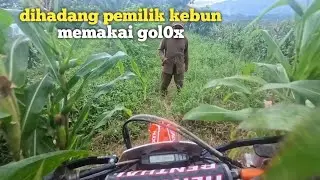 Jalur Trabas Seru Malah dihadang Pemilik Kebun‼️ Dihadang Pakai G0l0x 😰