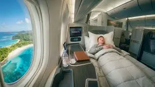 24hrs in First Class from London to Hawaii