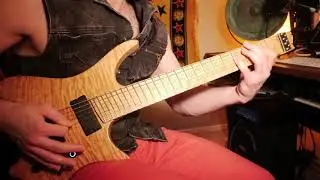 Decapitated  'Post(?) Organic' - Guitar Cover HD (w/ Solo)