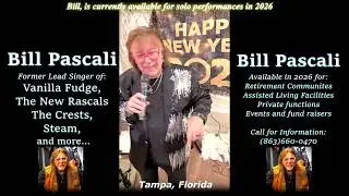 Bill Pascali 2026 Promotion Ad.