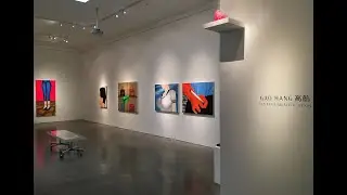 Artist Gao Hang talks with Neva Mikulicz