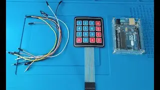 Arduino Dersleri #34 Tuş Takımı (4*4) Kullanımı (Membran Tuş Takımı)