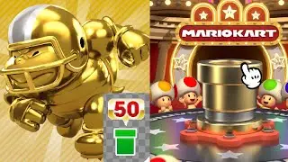 Mario kart tour - Gold Chargin Chuck pipe pulls (Bowser Tour)