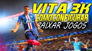 COMO CONFIGURAR VITA 3K  E JOGAR FIFA 15 COM MODO CARREIRA, TORNEIOS E MAIS.