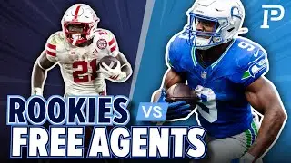 Kenneth Walker Free Agency + Emmett Johnson Dynasty Value | 2026 Rookie RB & WR Rankings