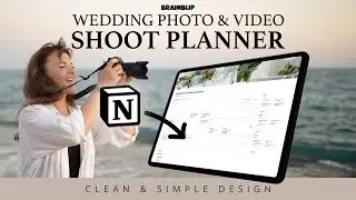 Notion Wedding Photo & Video Planner Template