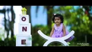 Aadhya#First birthday/baby girl pre birthday shoot