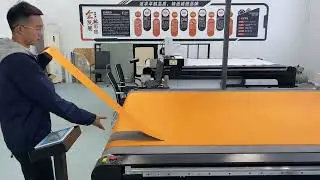 ZXT PVC Coated Fabric Digital Knife Cutting Machine