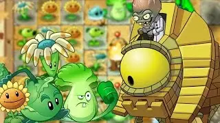 Plants vs Zombies 2: ANCIENT EGYPT ZOMBOSS Boss Battle! (GAMEPLAY)