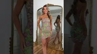 the perfect 🥀 our LILLY PULITZER beckler stretch shift dress 💚 #fashion #model#style #outfit #shorts