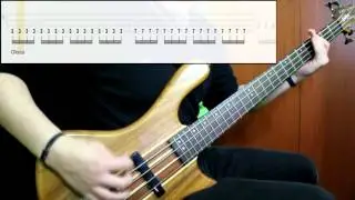 Sleeping With Sirens - If I'm James Dean, Then You're Audrey Hepburn (Bass Cover) (Play Along Tabs)
