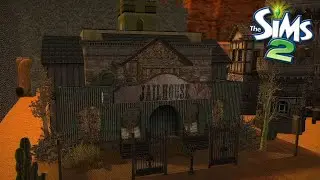 Gunmetal Jailhouse 🚓🚨 Sims 2 Speedbuild