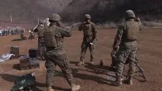 Rapid Mortar Barrage! Fire for Effect in Intense Military Training Exercise