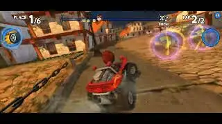 BB racing game video 3rd level fourth one 