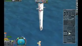 Falcon 9 Droneship Landing with BoosterGuidance KSP Mod